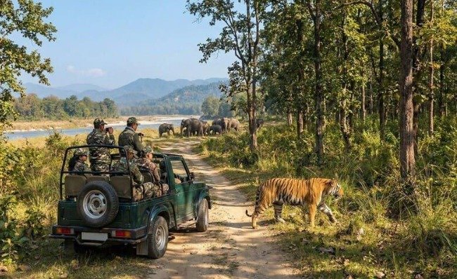 Mussoorie • Rishikesh • Jim Corbett • Nainital Hills, Ganga, Jungle &amp; Lakes